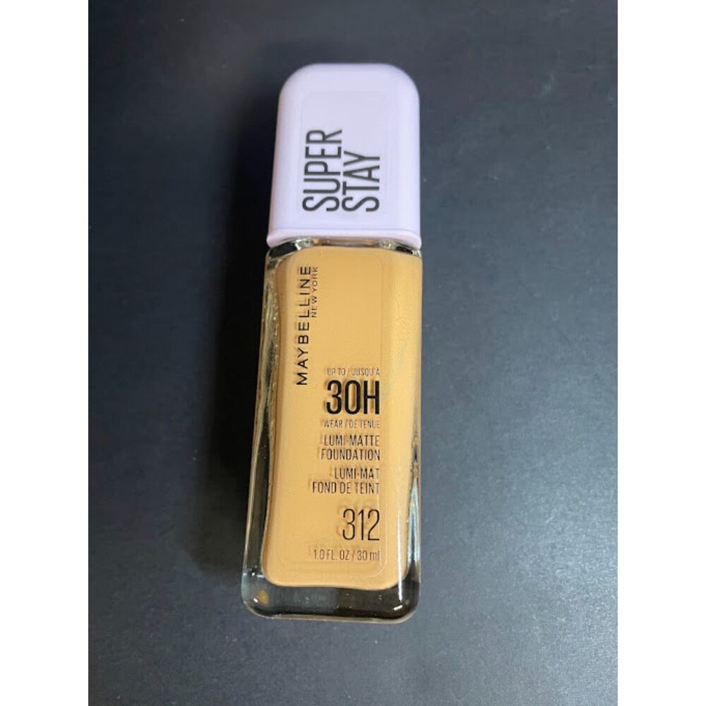 Maybelline New York Super Stay Lumi-Matte Liquid Foundation 312 1 oz